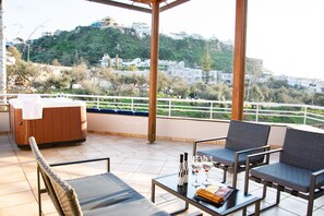 Balcony view - Horizon Apartments Platanias (Platanias)