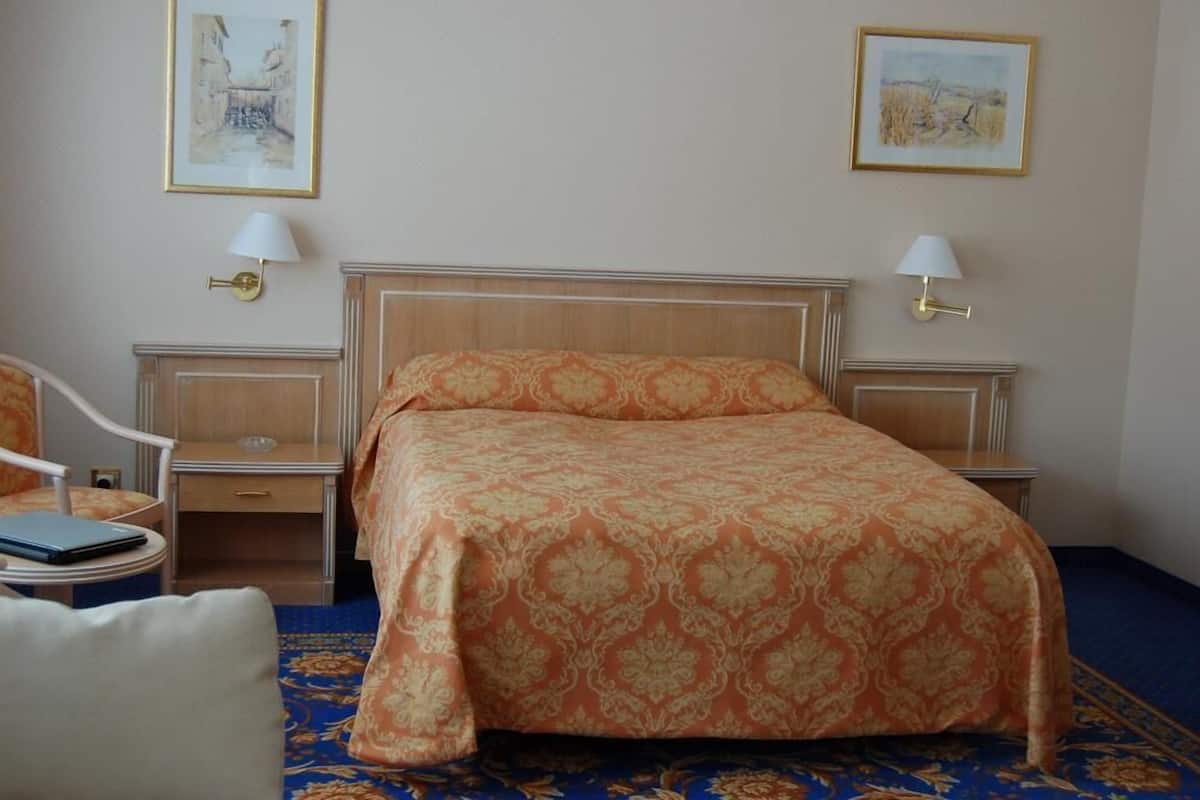 Business Apartment, 1 King Bed | Living room | TV