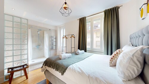 leblois  78m2 avec grande cuisine 2br 2bth