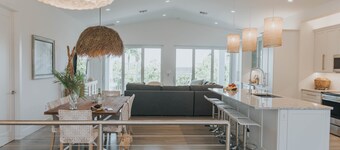 Modern Island Luxury | 4 En-Suite Masters, 6 BA, Pool, Dock & Outdoor Oasis