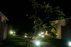 Front of property – evening/night