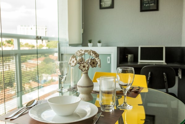 Studio Ville, 1 grand lit | Vue de la chambre