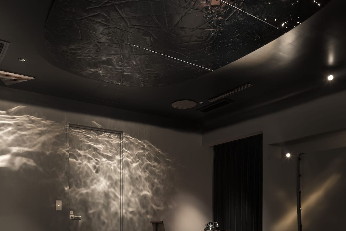 Art of Shadows "ASITA_ROOM REM sleep garden of Mr. X" by Sai | Premium bedding, down duvets, pillow-top beds, in-room safe