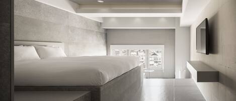 Hochwertige Bettwaren, Daunenbettdecken, Pillowtop-Betten, Zimmersafe