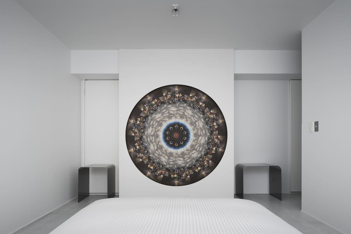 Hypnotic Kinetic Vortex Room "MY ROOM" by Akiyoshi Mishima | Premium bedding, down duvets, pillow-top beds, in-room safe