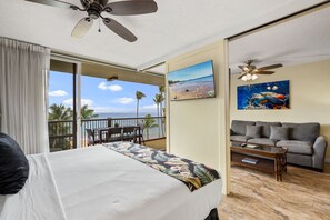 2 makuuhuonetta, silitysrauta/-lauta, ilmainen Wi-Fi, vuodevaatteet