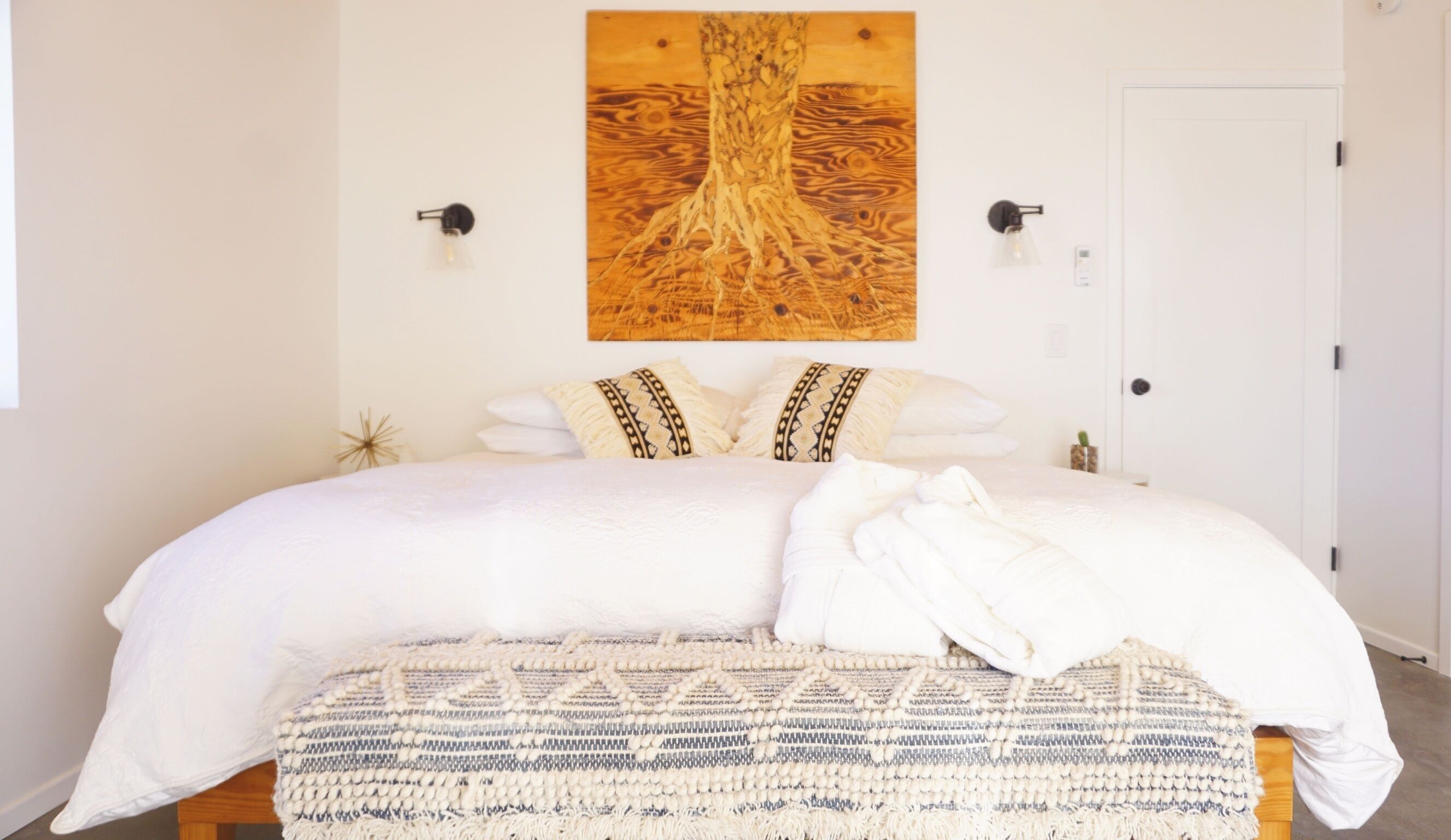 2 dormitorios, caja fuerte, wifi y ropa de cama