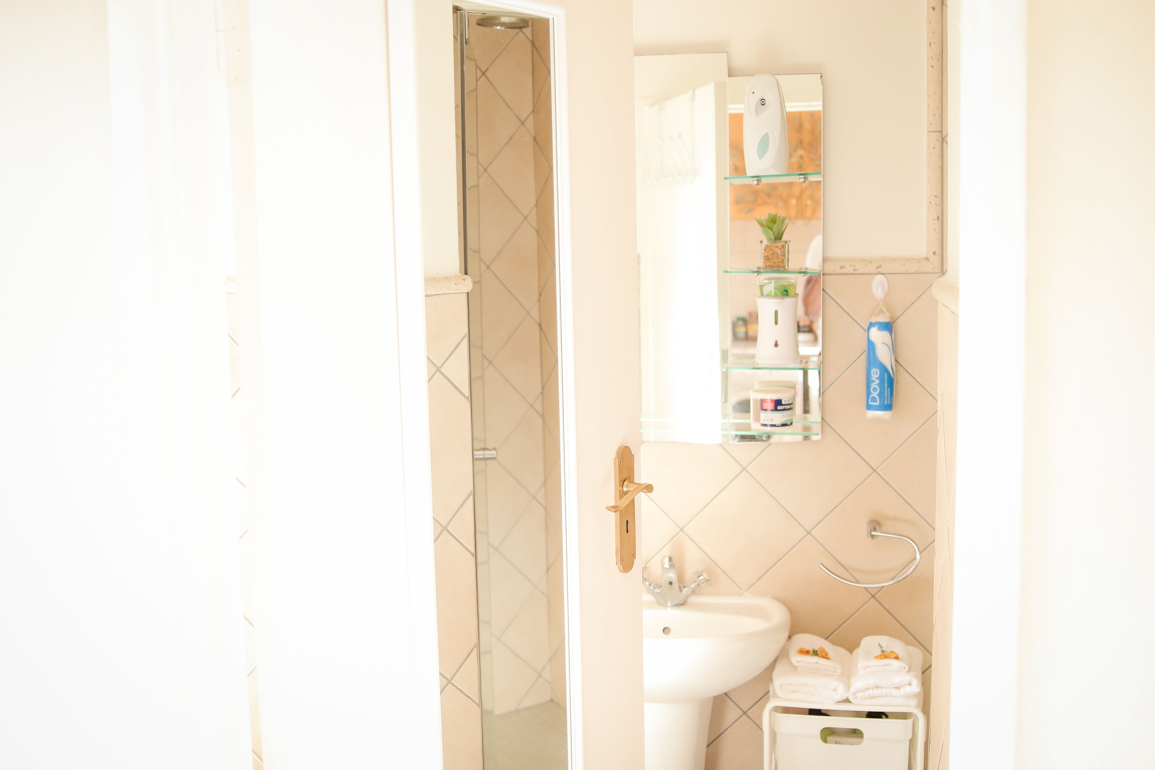 Sèche-cheveux, serviettes fournies