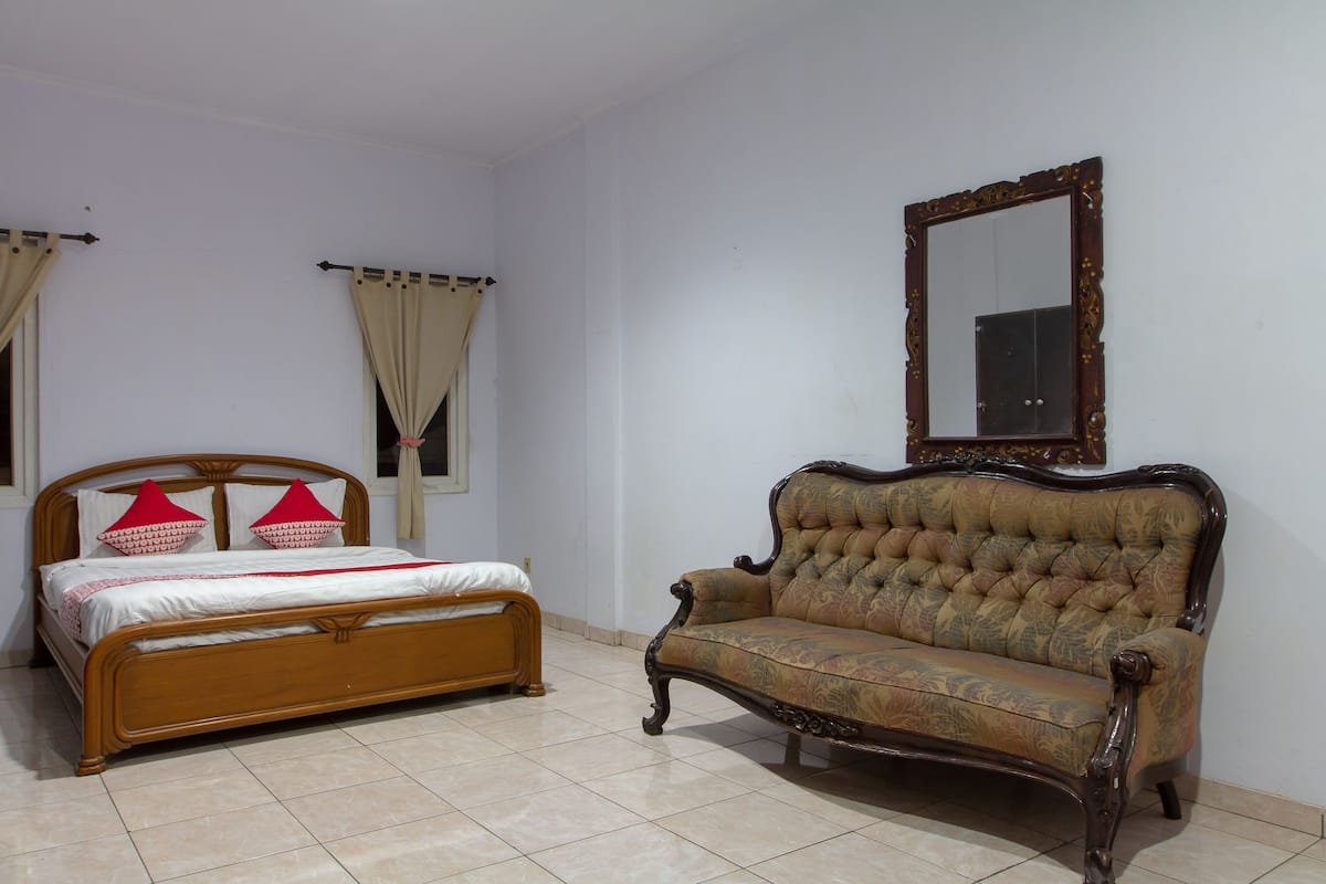 Kamar Double Standar, 1 Tempat Tidur Double | Meja kerja, Wi-Fi gratis, dan seprai linen