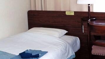 Desk, WiFi (free), bed sheets