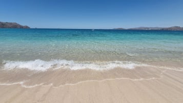 Beach nearby, beach towels