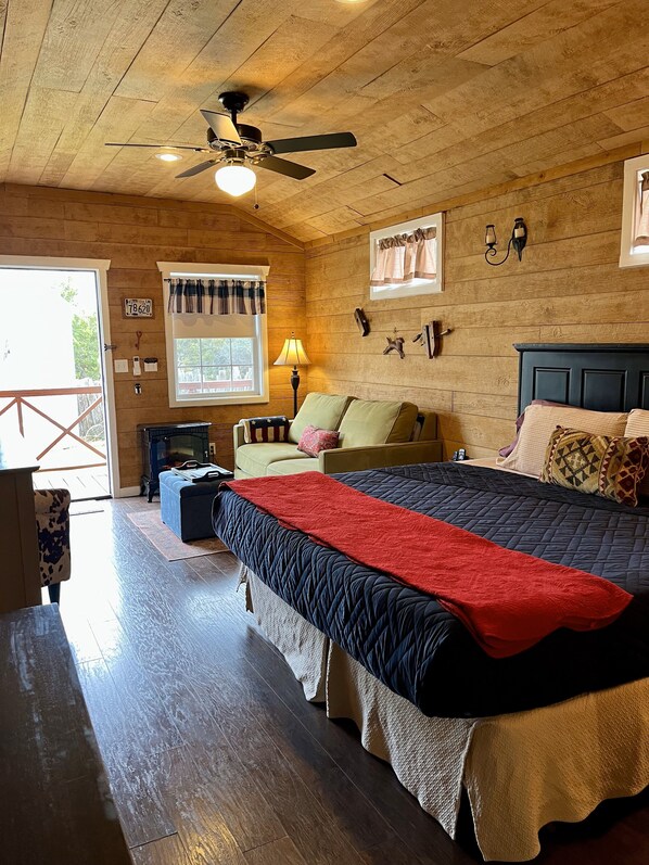 1 bedroom, iron/ironing board, travel crib, WiFi