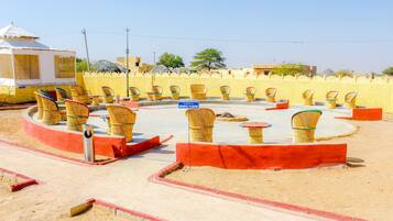 Sala de estar en el lobby
