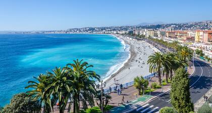 Beautiful apartment close to the Promenade des Anglais and its beaches