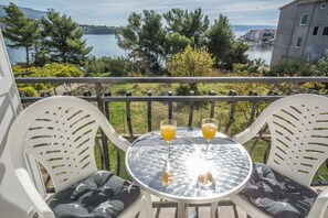 Apartment, Sea View | Terrace/patio - Rooms and Apartments Bruno (Split)