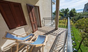 Apartment, Terrace, Sea View | Terrace/patio - Rooms and Apartments Bruno (Split)