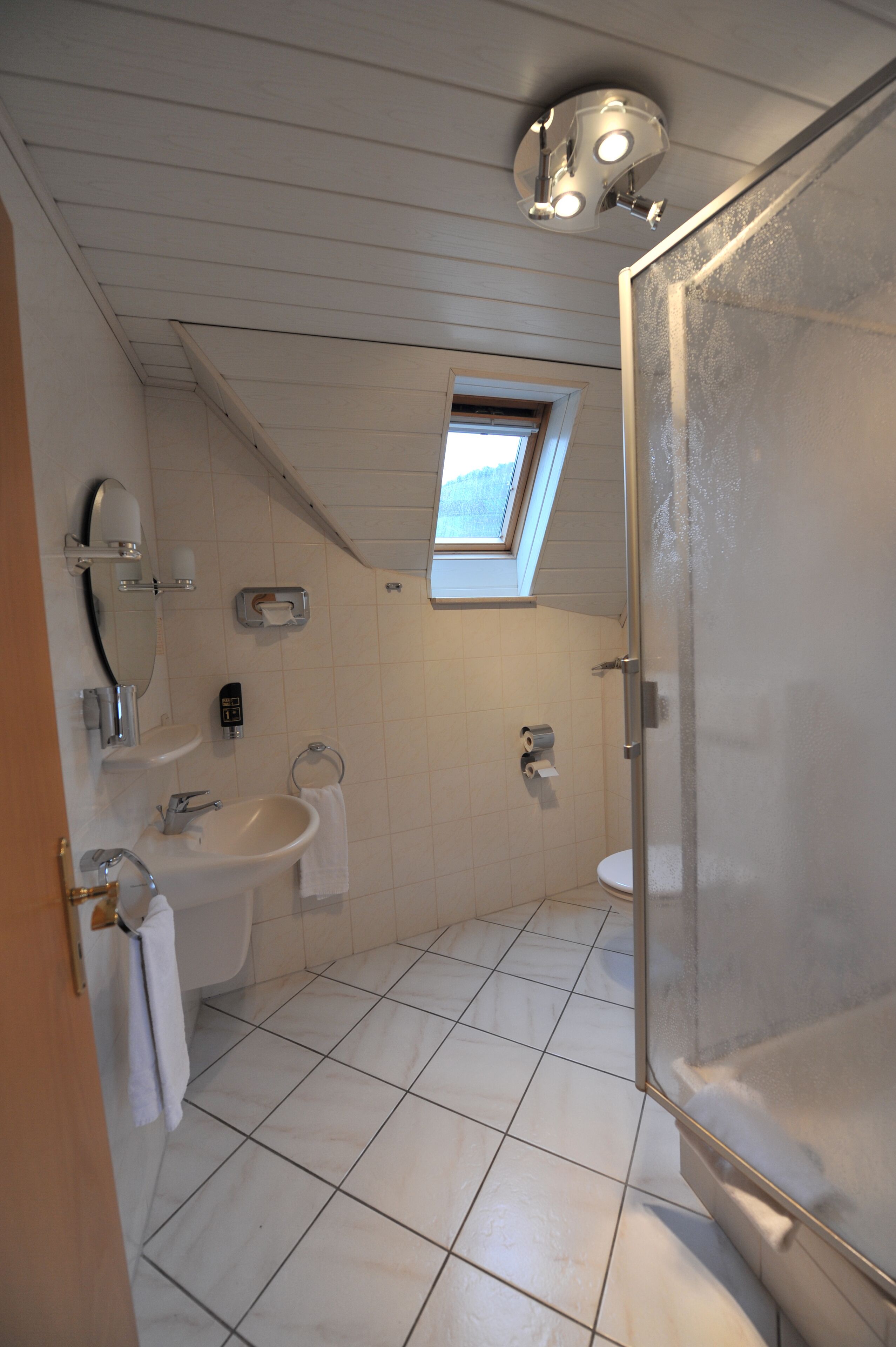 double room | bathroom | deep-soaking bathtub, free toiletries, hair dryer, towels