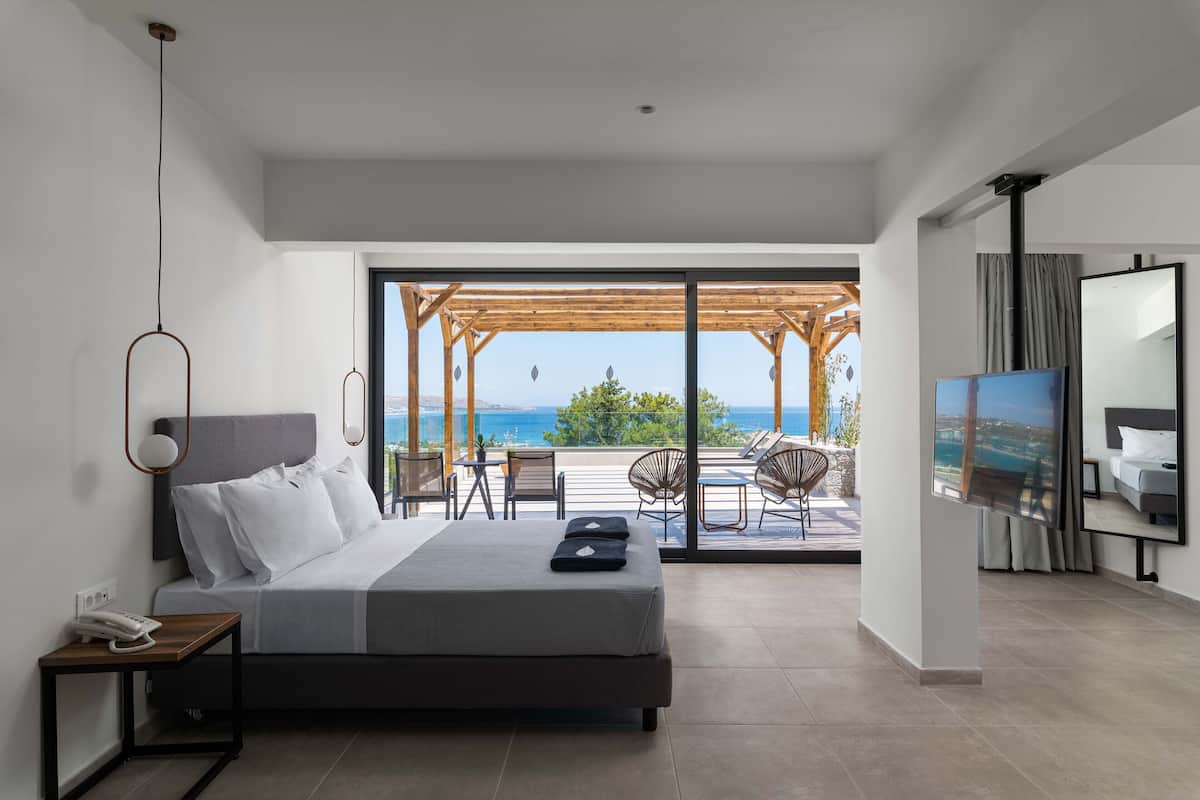 Sea View Suite | 1 bedroom, premium bedding, in-room safe, desk