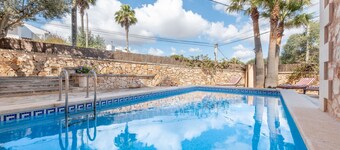 Casa de vacaciones "Es Cantó" con aire acondicionado, piscina, Wi-Fi y terraza