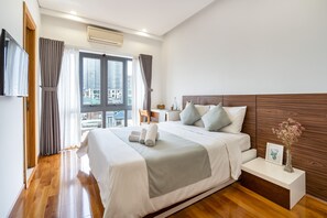 スタジオ | デスク、防音設備、WiFi (無料)、ベッドシーツ