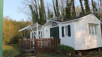 Mobile Home (Blanc) | Terrasse/Patio