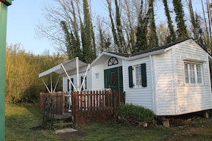 Husvogn (Blanc) | Terrasse/patio