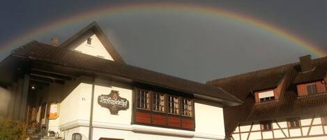 Façade de l’hébergement