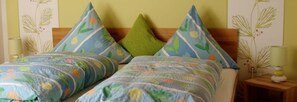 Wifi gratis y ropa de cama