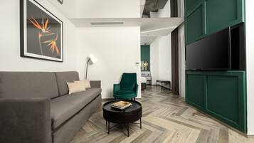 Premium bedding, memory foam beds, in-room safe, desk