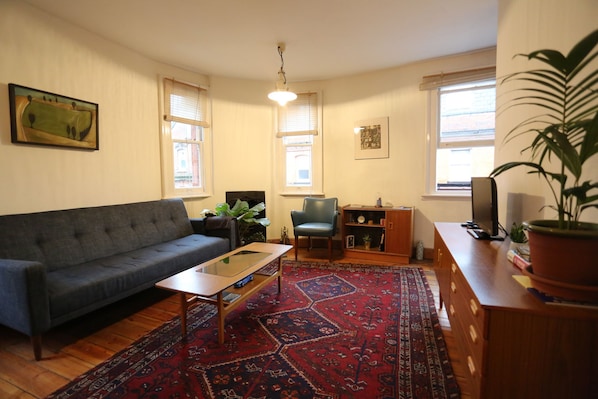 Apartment, 1 Bedroom | Living area - Stay Retro in Soho (London)