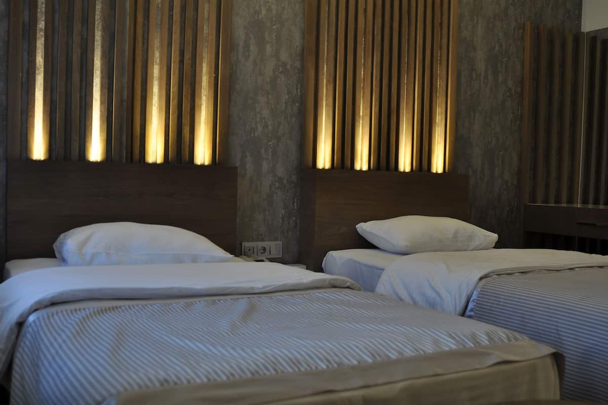 standard twin room | soundproofing, iron/ironing board, free wifi, bed sheets