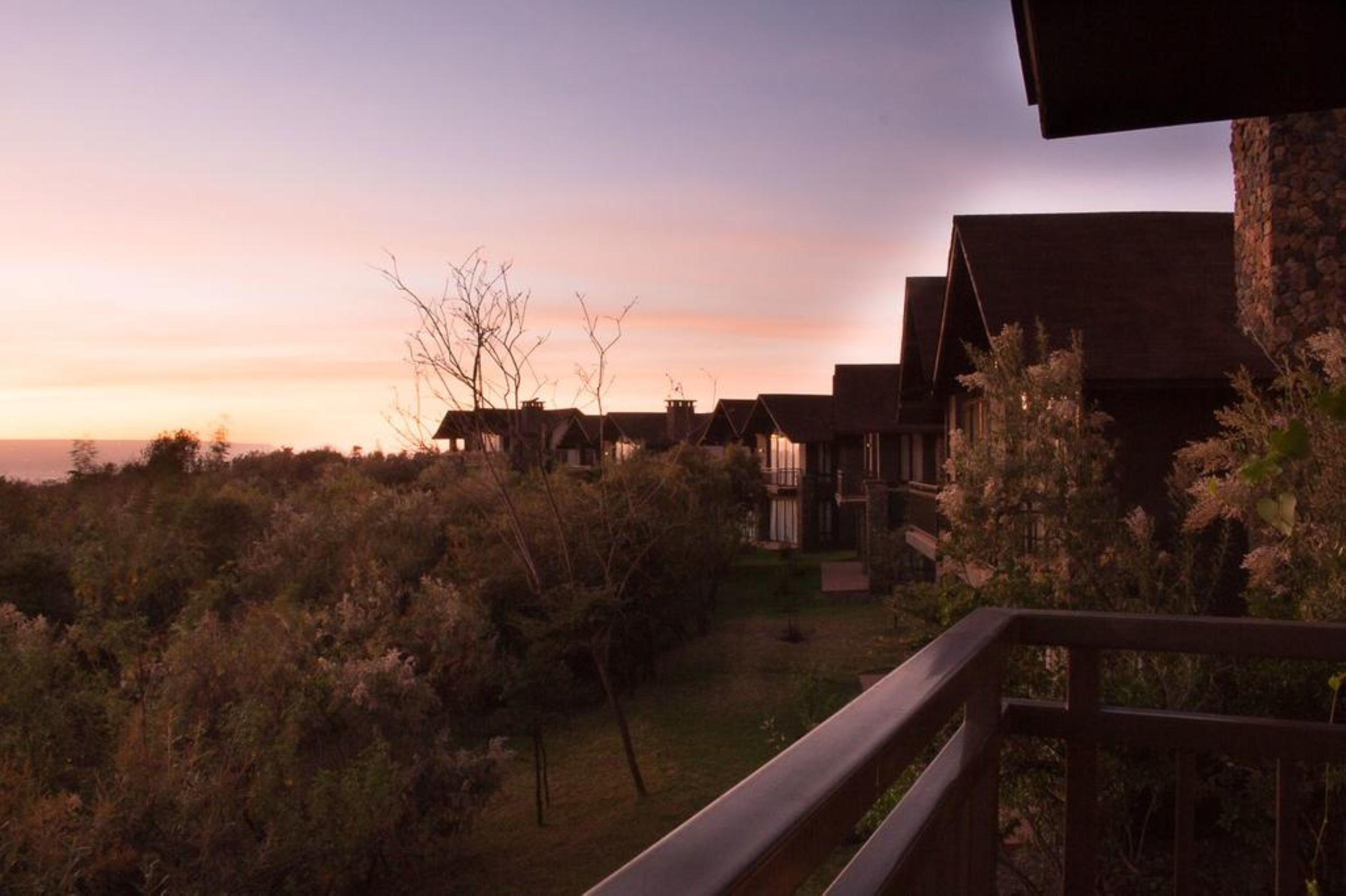 Front of property – evening/night