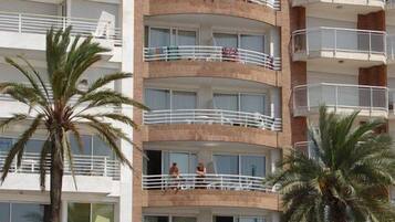 Voorkant van accommodatie