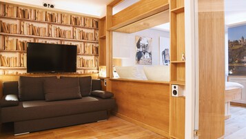 Quarto família, 1 cama Queen e sofá-cama | Comodidades do quarto