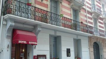 Façade de lâhĂ©bergement