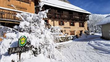 Fassade der Unterkunft