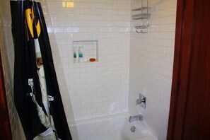 Shower, hair dryer