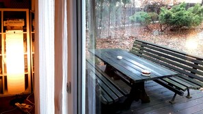 Restauration en plein air