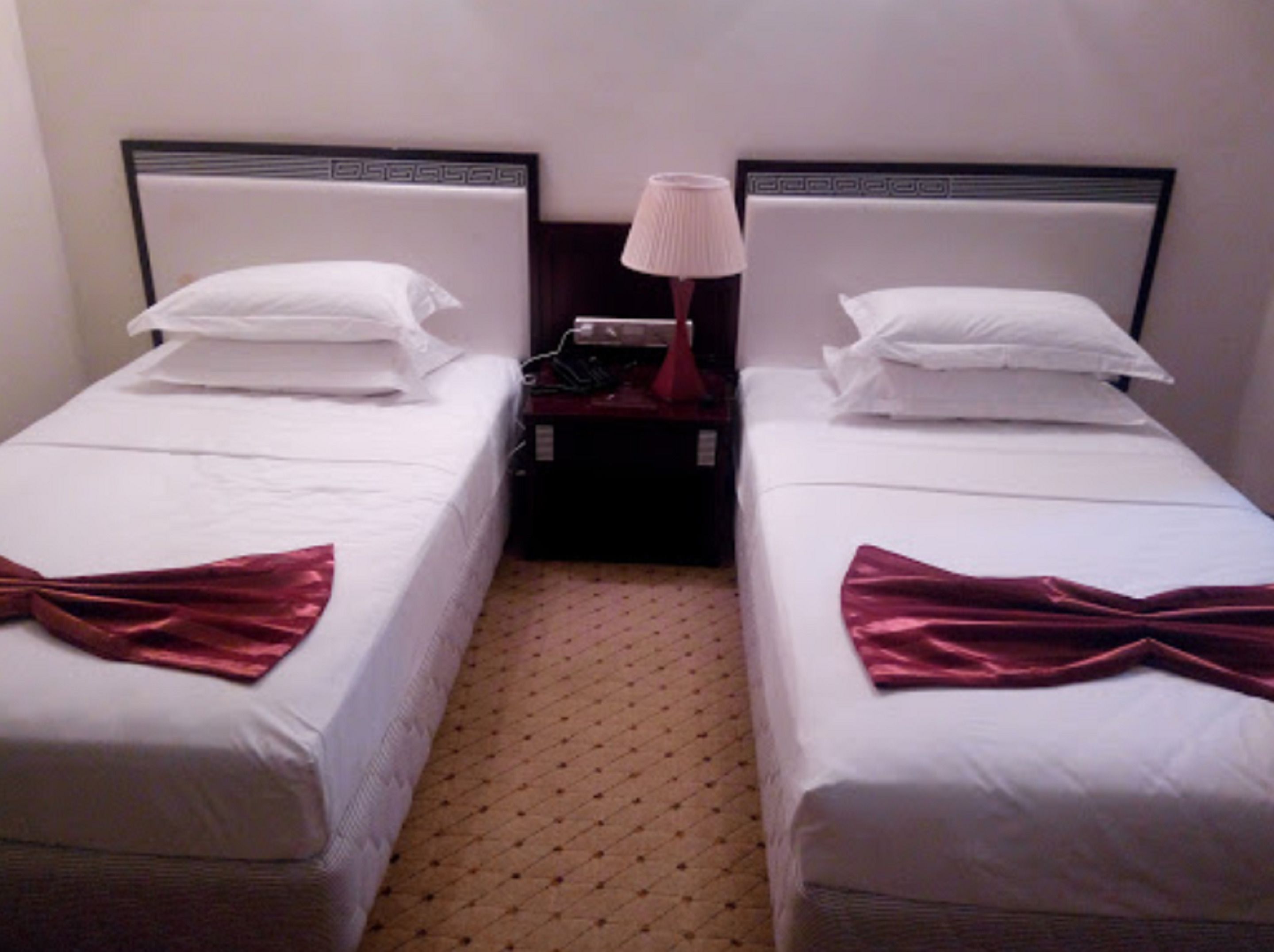 desk, blackout curtains, free cots/infant beds, free wifi