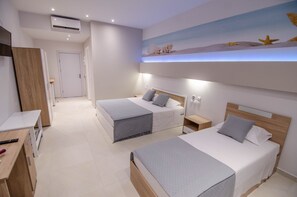 In-room safe, desk, soundproofing, free WiFi - Galazio Beach (Rhodes)