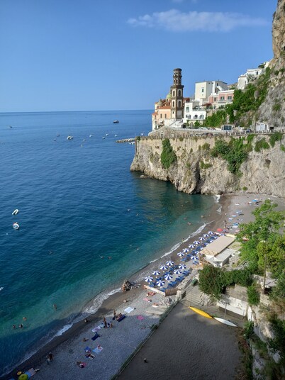 House La Torricella  with a breathtaking sea view on the Amalfi Coast