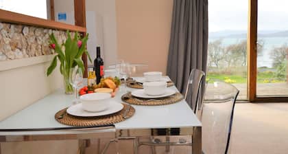 Neue 2019 Shore-Frontlage am Loch Fyne, 4 Personen, Kaminfeuer