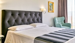 Hypo-allergenic bedding, down duvets, memory-foam beds, in-room safe