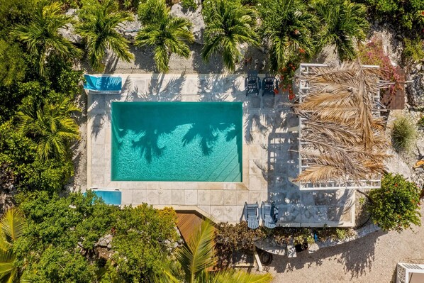Pool - The Sun and Sea Villas - Both Homes nestled near the Long Bay Beach. (Long Bay)