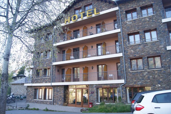 Fassade der Unterkunft