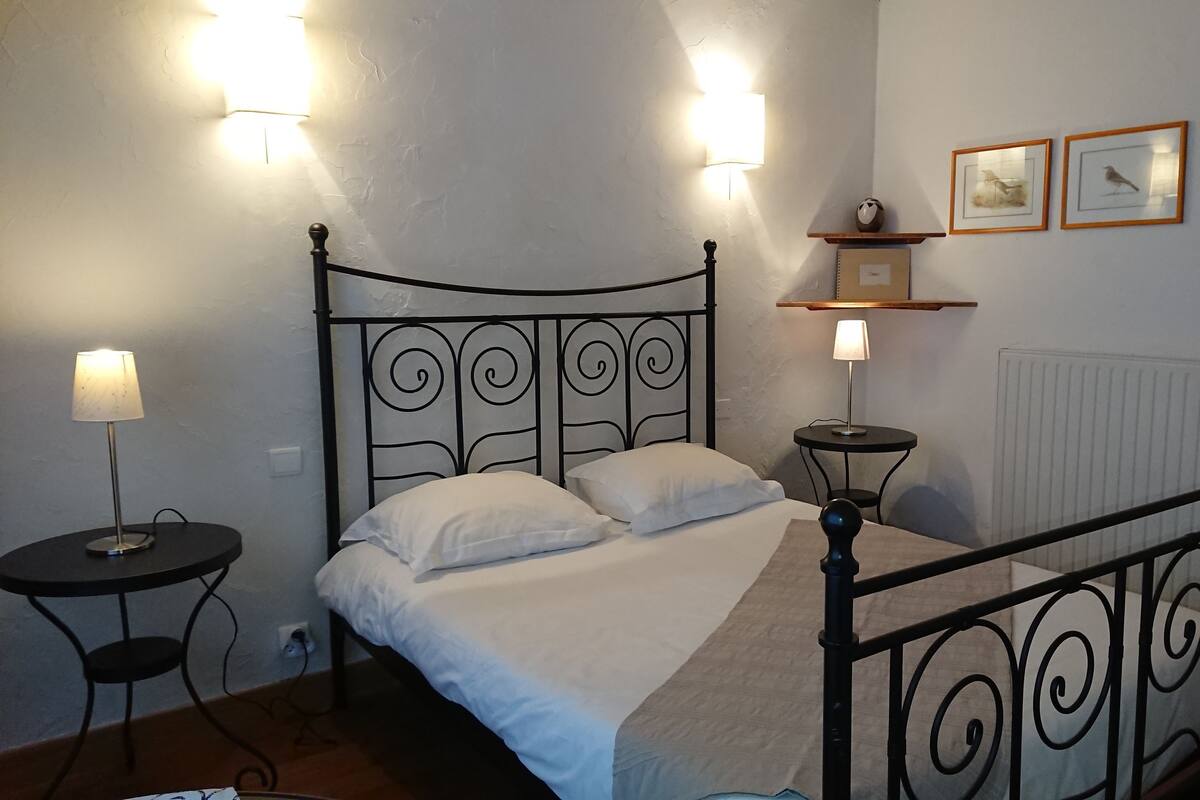 Double Room (Danica) | Desk, blackout drapes, cribs (free), rollaway beds (surcharge)
