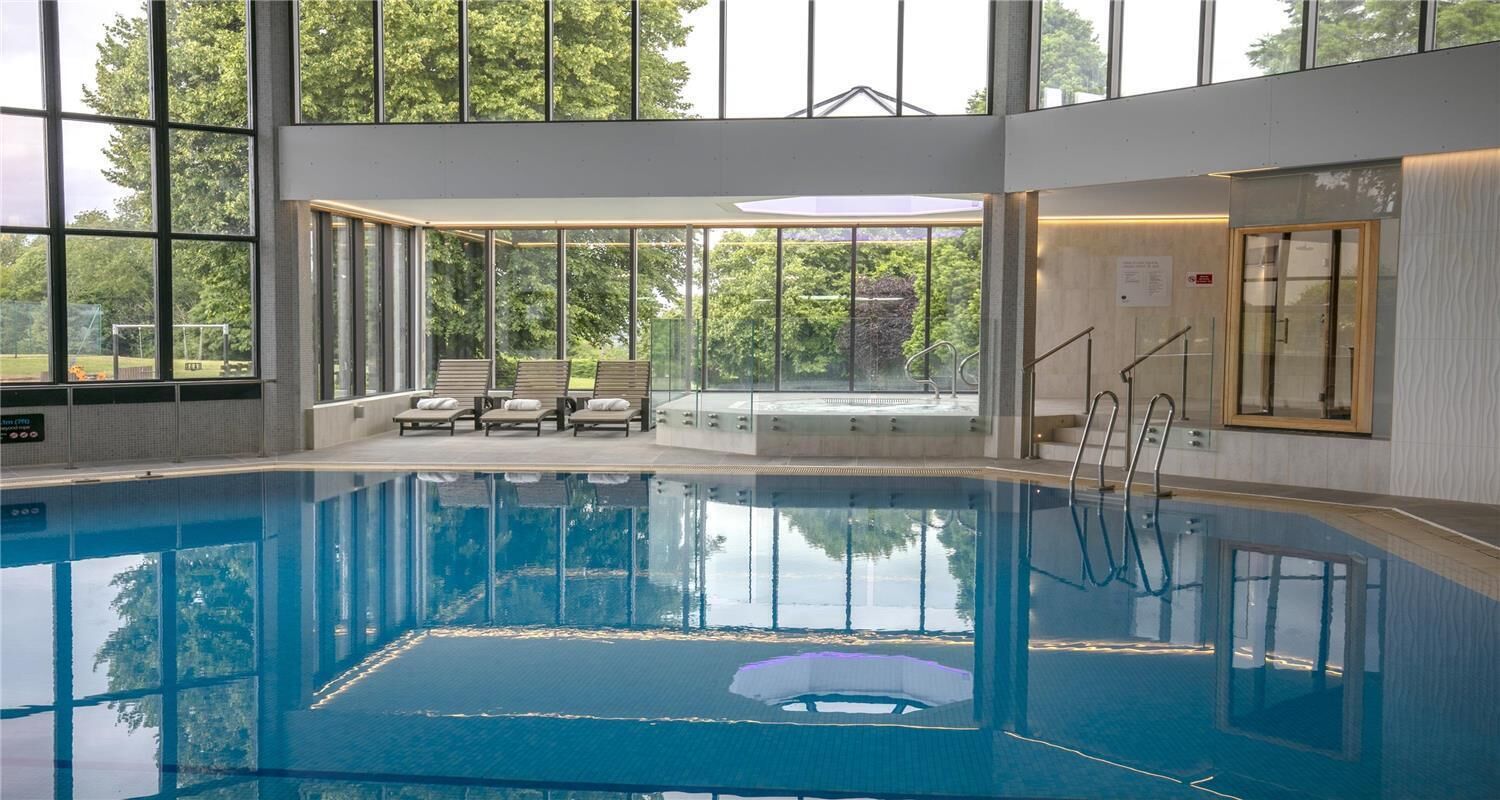 Indoor pool, outdoor pool