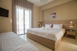 Apartment | 1 bilik tidur, peti besi dalam bilik, kalis bunyi 