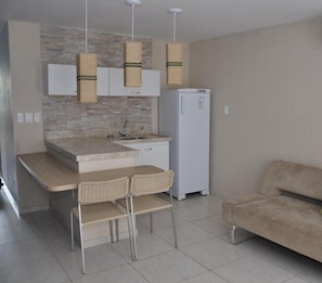 Traditional Double Room, 1 Double Bed, Sea View | Private kitchenette