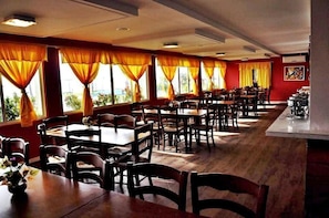 Local and international cuisine, pool views